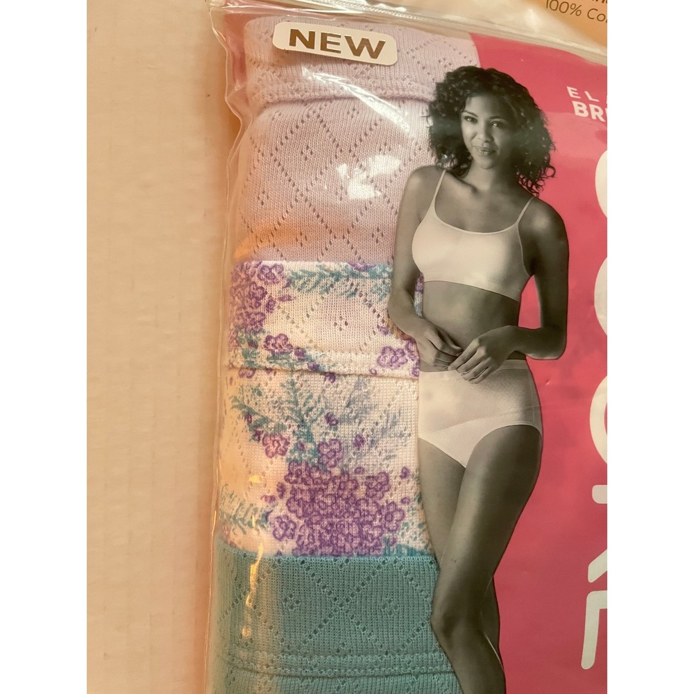 Hanes Elance Breathe Cotton Classic Fit Briefs Size 11  New In Package - Picture 6 of 6